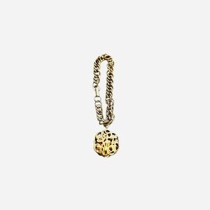 Vintage Sarah Coventry Chunky Triple Chain Link Bracelet – Gold Tone (1970s)